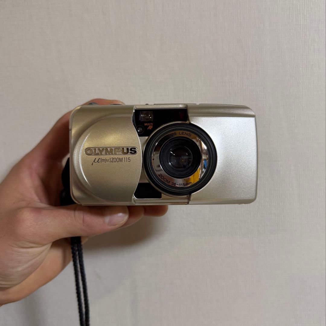 OLYMPUS μ mju ZOOM 115 ミュー フィルムカメラ