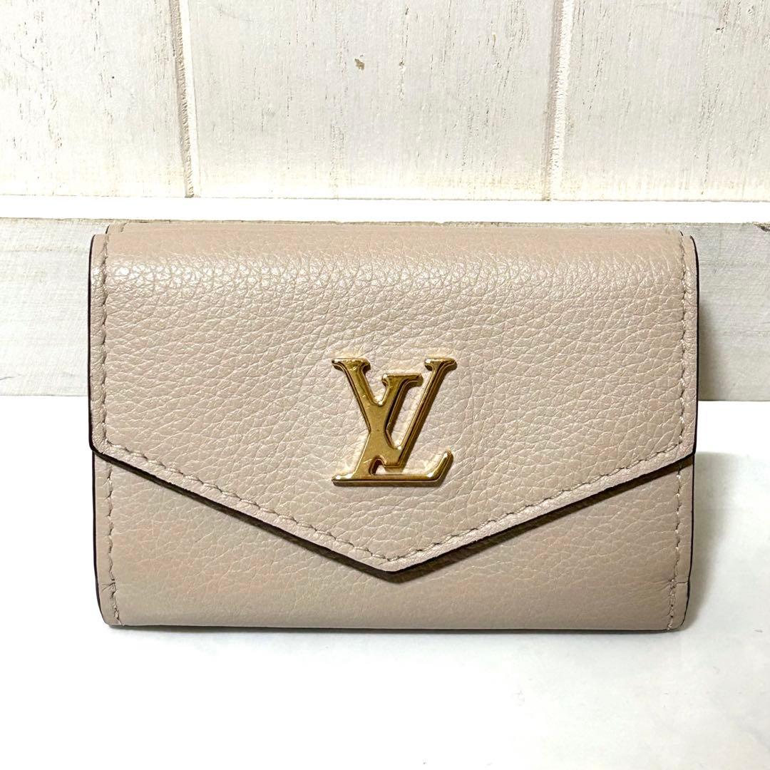 美品 LOUIS VUITTON ポルトフォイユ ロックミニ コンパクト財布
