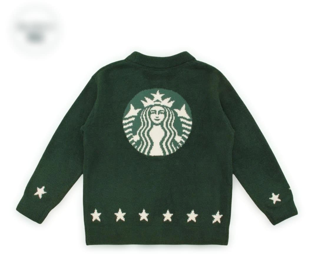 l*z様 【新品未開封】Starbucks　ジェラピケ　ダークグリーンカーディガ