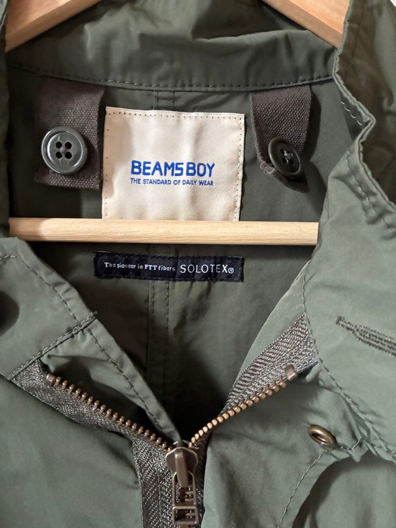 BEAMSBOY ソロテックス M65パーカ