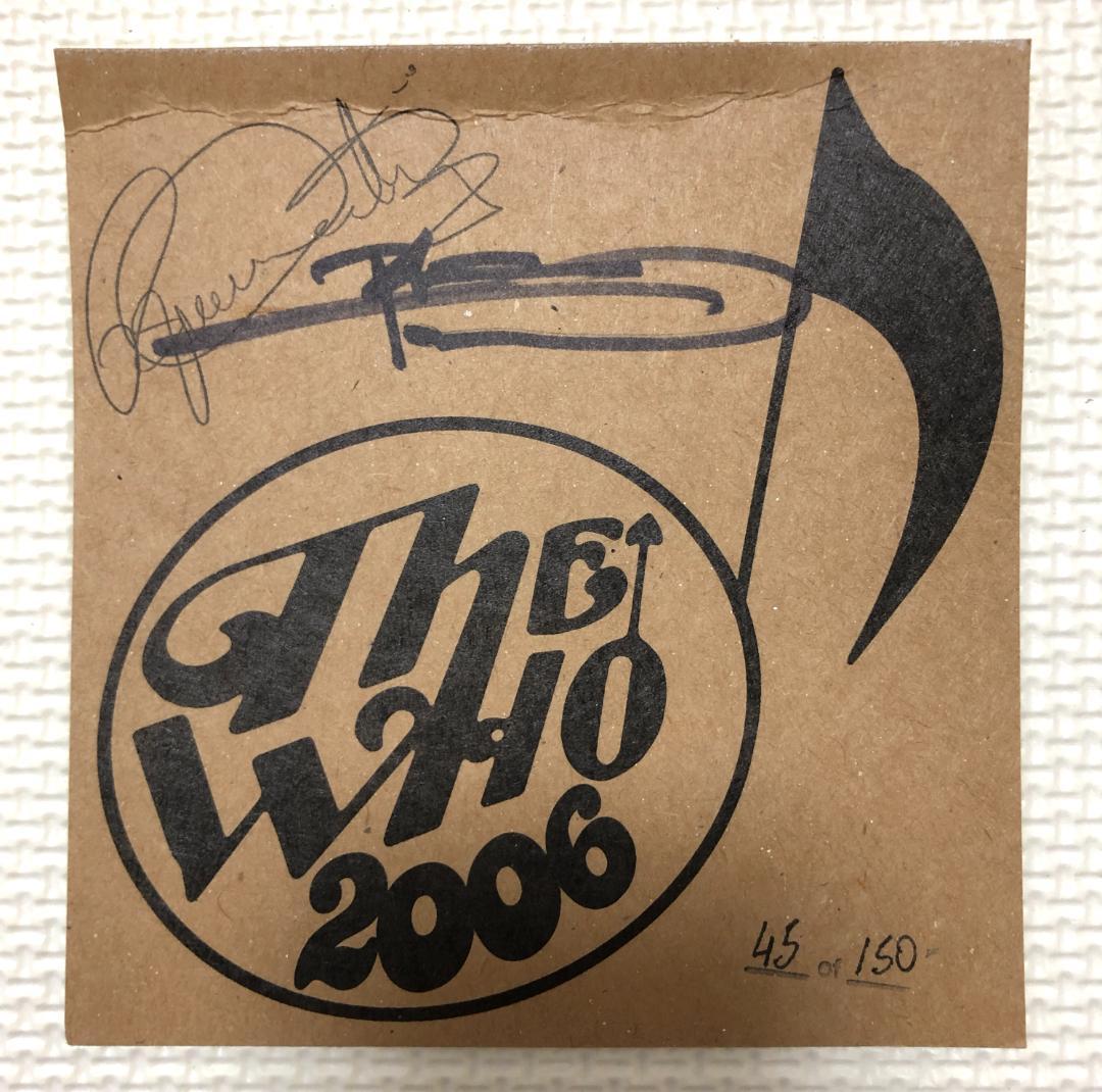 【40CD+20DVD 直筆サイン】THE WHO: 2006 TOUR V.2