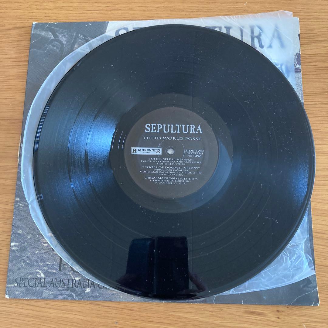 【激レア/豪州限定盤】SEPULTURA / Third World Posse