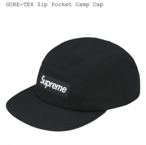 帽子 Supreme GORE-TEX Zip Pocket Camp Cap