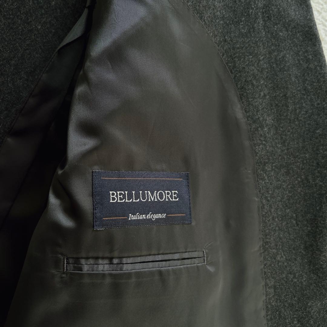 BELLUMORE テーラードジャケット　ダブル　銀ボタン　秋冬　やや厚手