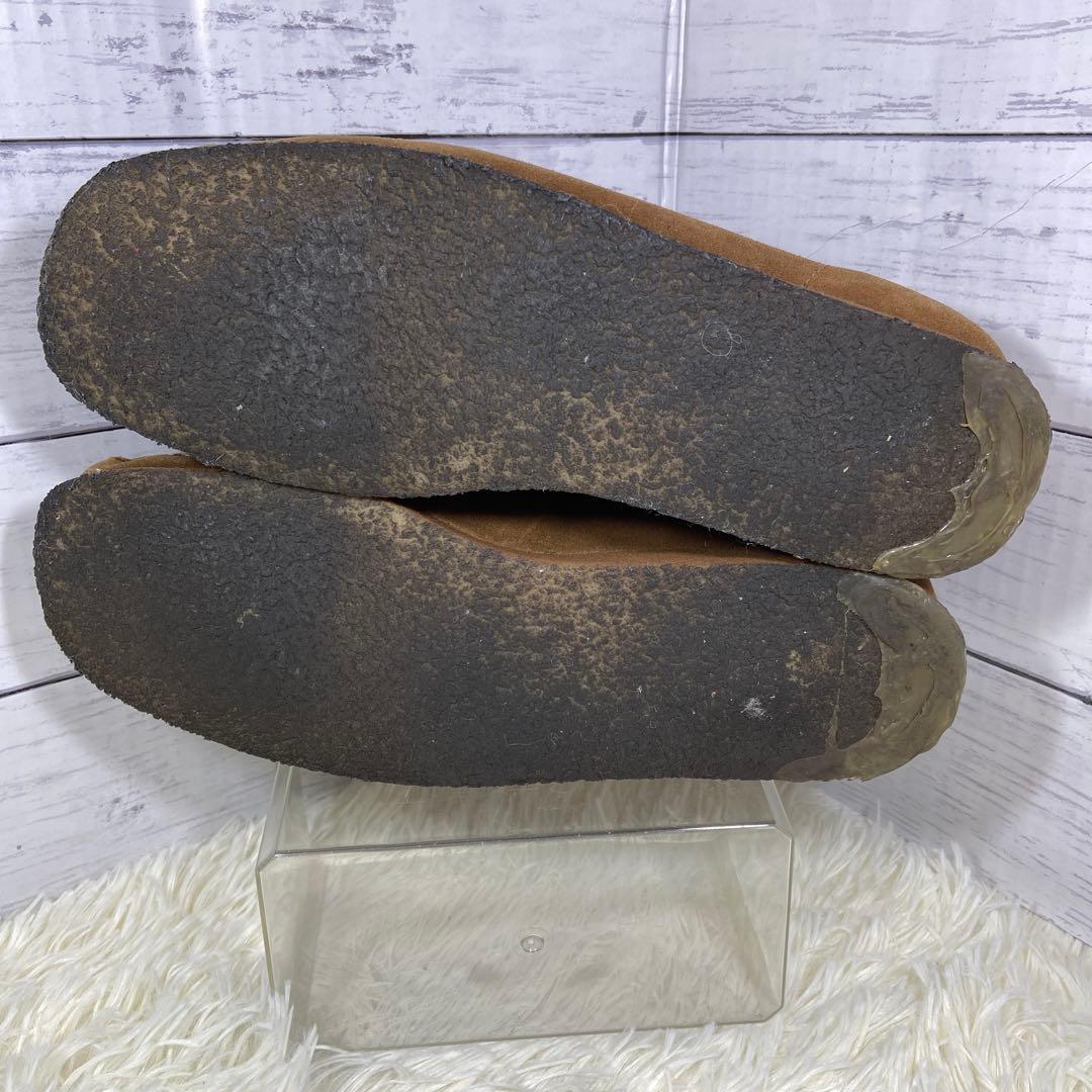 【美品】クラークス　Wallabeeワラビー　クレープソール　ブラウン　27.0