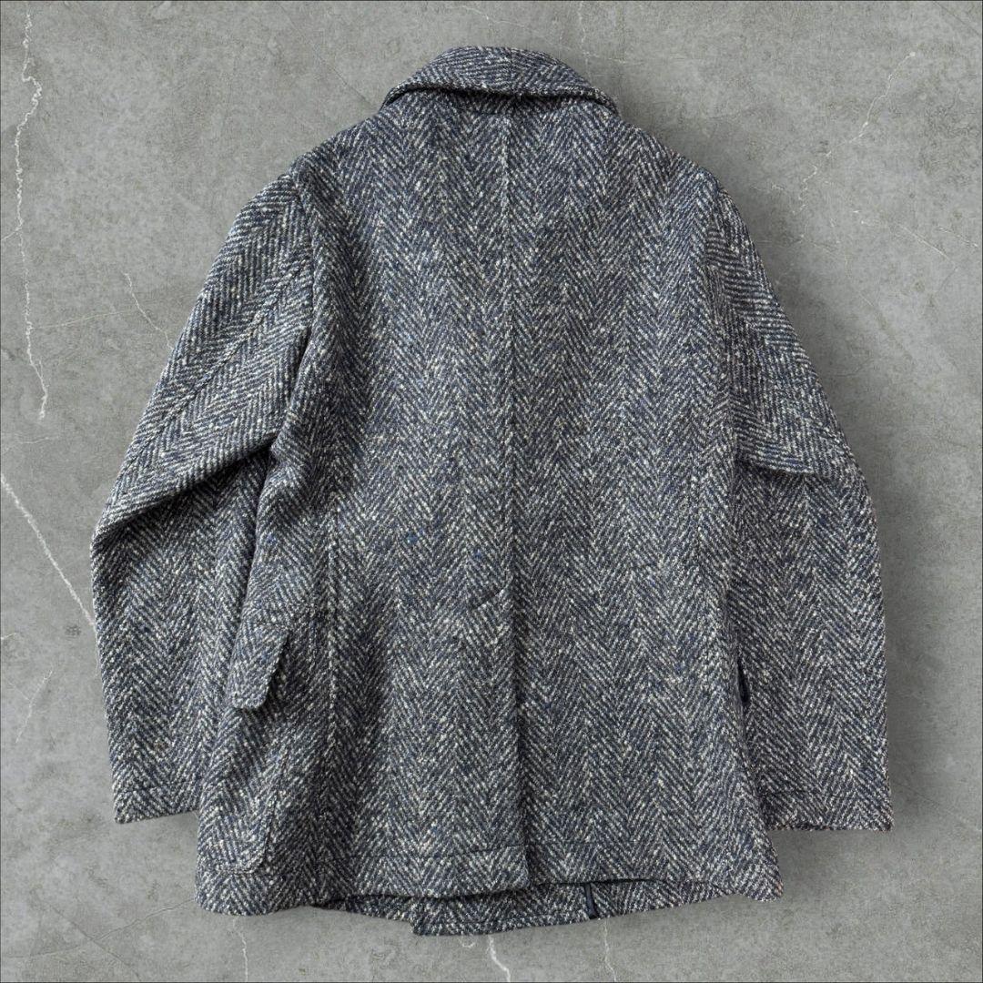 未使用に近い Drumohr ダブル ジャケット ヘリンボーン BEAMS F