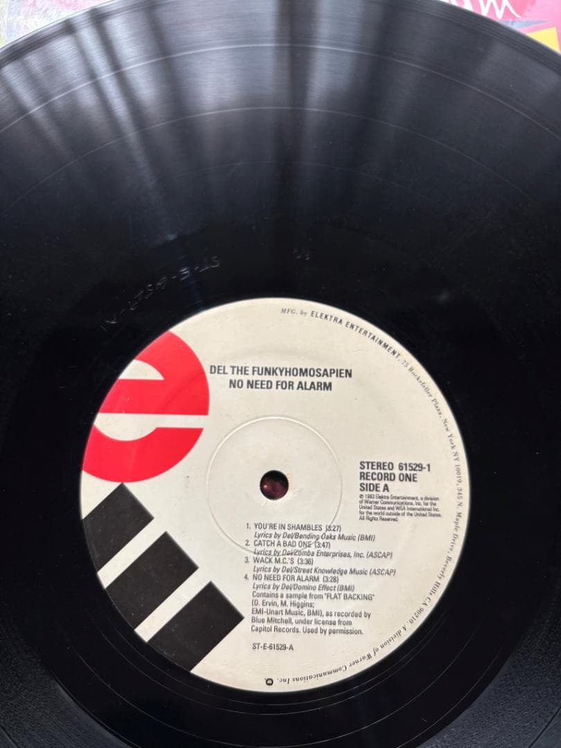洋楽 Del the Funky H. \"No Need For Alarm\" 2LP