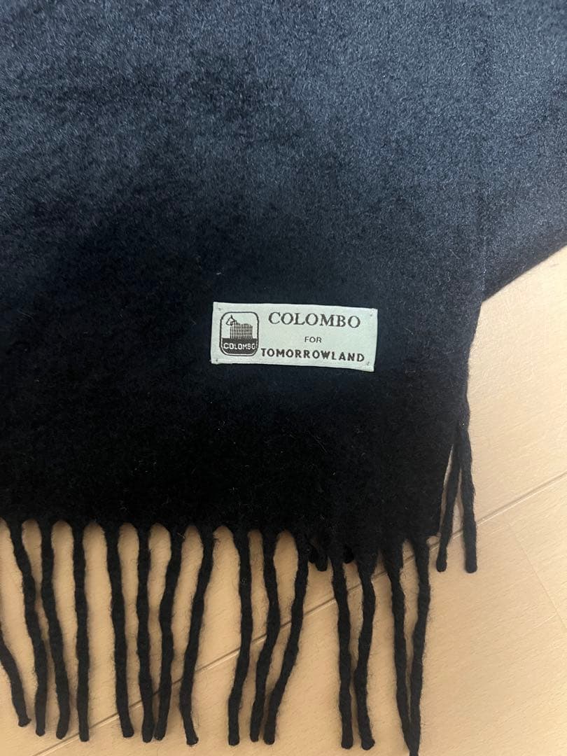 トゥモローランド別注COLOMBOコロンボ カシミヤマフラーストール