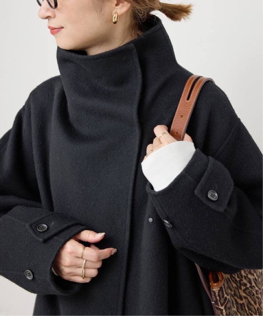 Spick and Span ビーバーニュアンスカラーオーバーコート サイズ38
