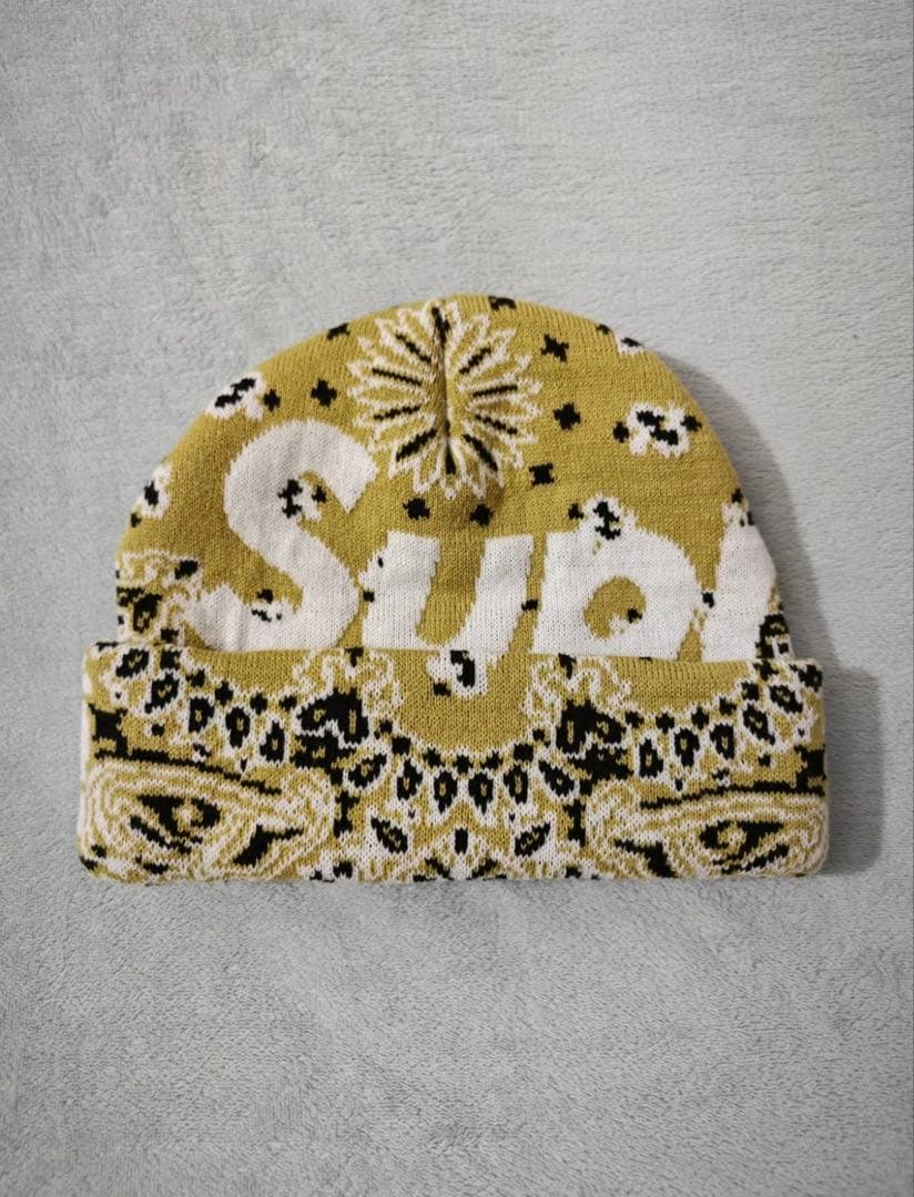 帽子 Supreme Bandana Big Logo Beanie