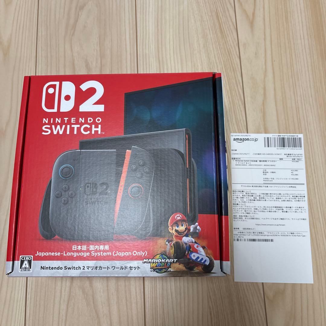 Nintendo Switch 2 日本語専用 マリオカートワールドセット