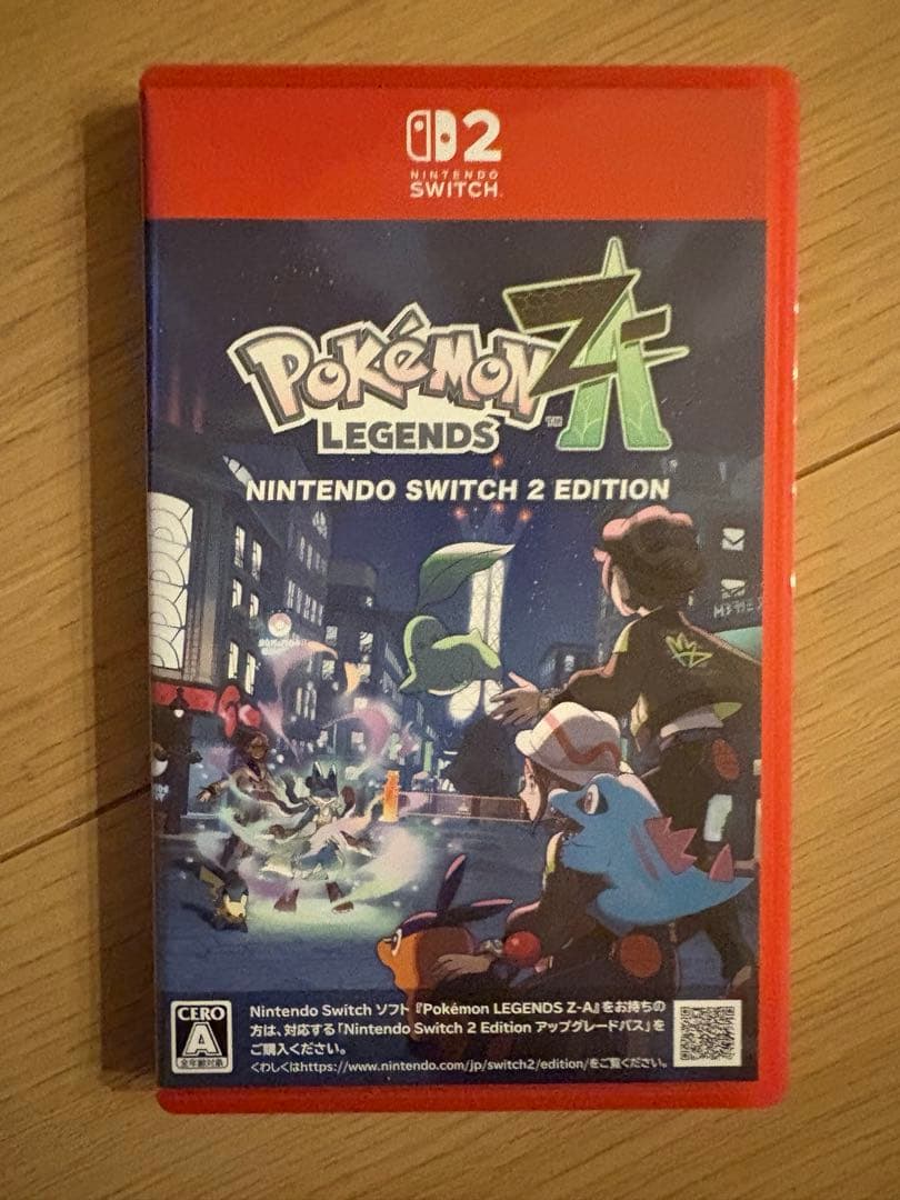 Nintendo Switch Pokemon legend z-a switch 2