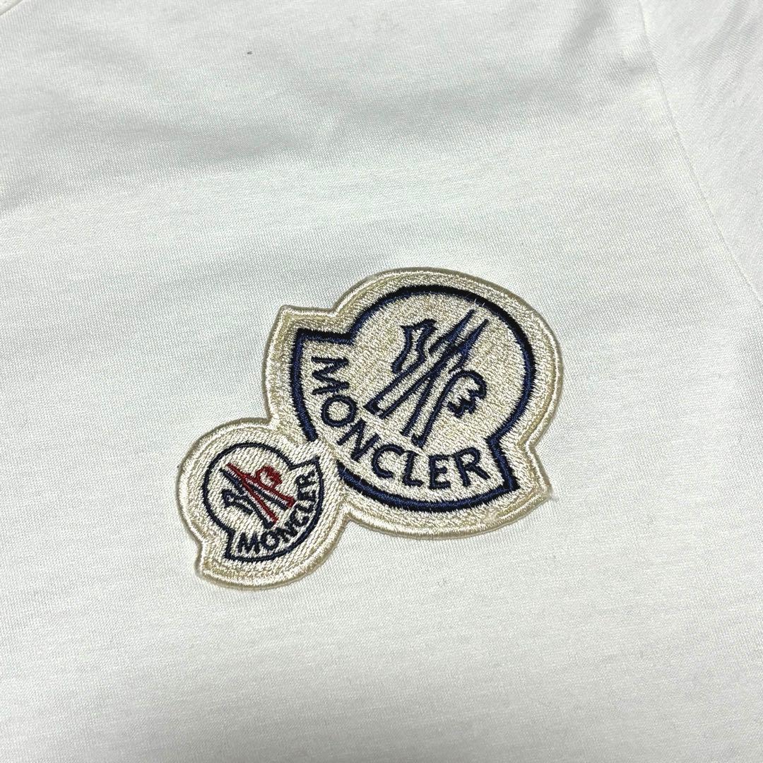 モンクレール　Tシャツ　Sサイズ　ダブルワッペン　2T1064