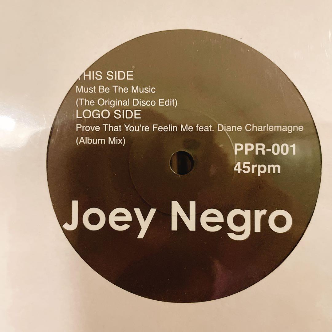 【未使用品】 Joey Negro Must Be The Music 7インチ
