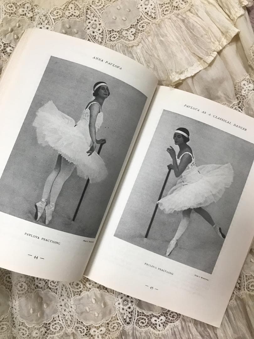貴重　レア　anna pavlowa アンナ・パブロワ　輸入本　ヴィンテージ　本