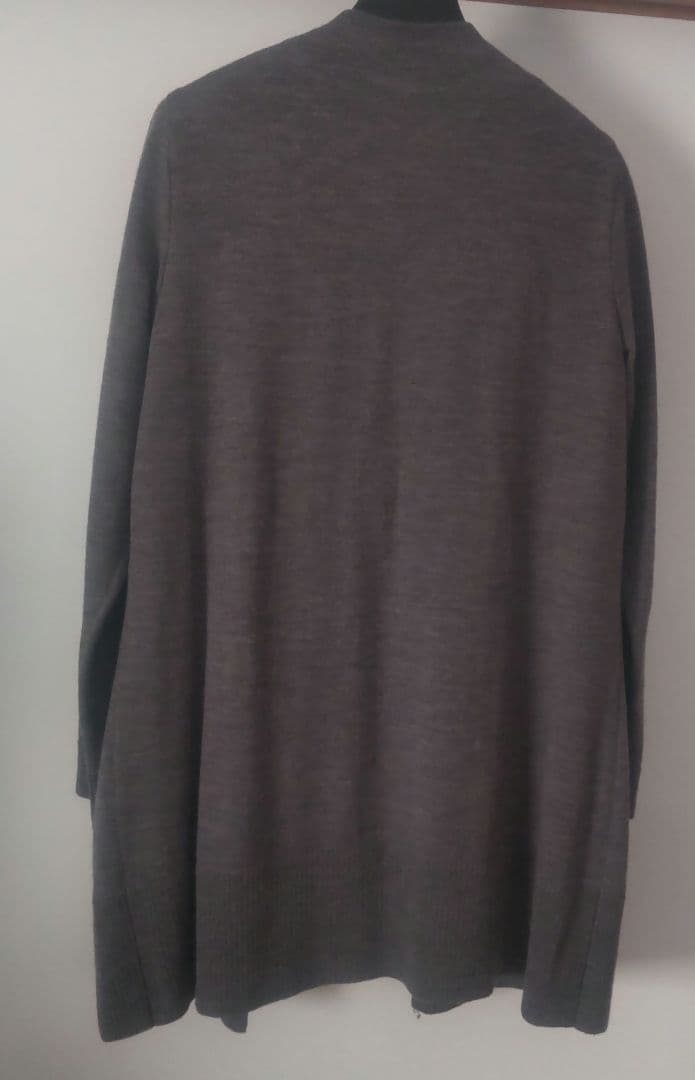 グレー 長袖カーディガン 11サイズ　レリアン　Lサイズ