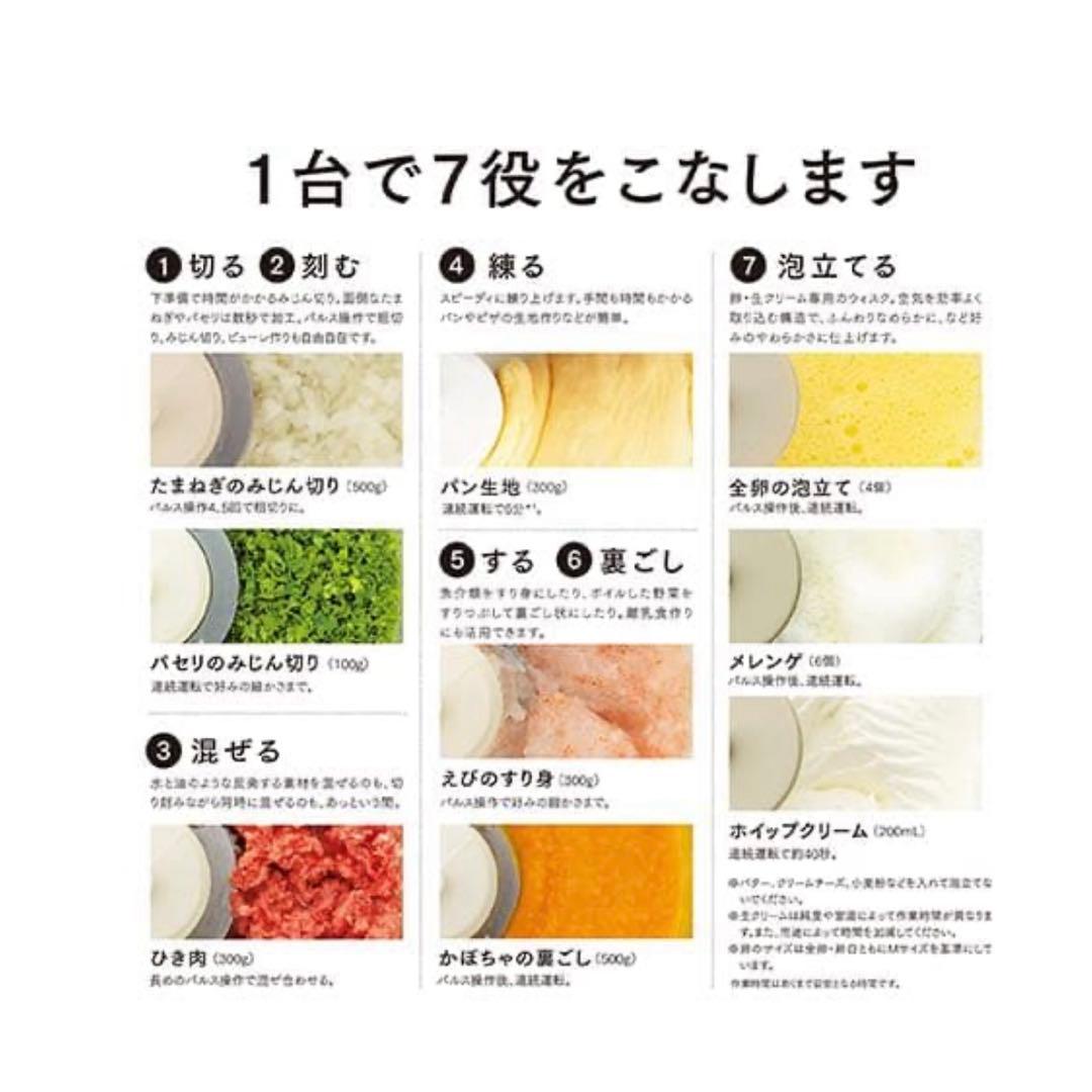 アムウェイ・フードプロセッサー＆フルセット＆料理本＆カバー＆取扱説明書付き