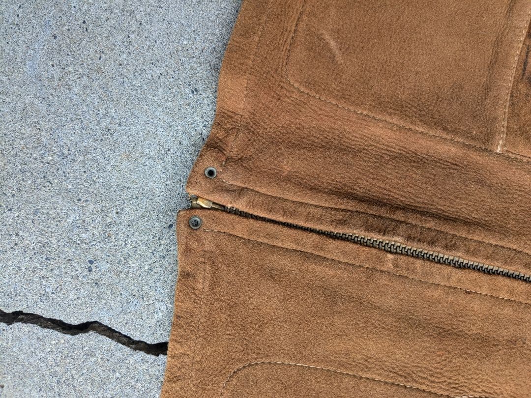 貴重◎ 30's vintage leather vest york