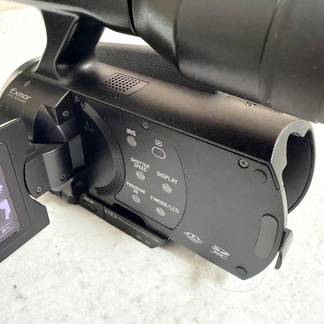 SONY レンズ交換式 ハンディーカム AVCHD マイク付 NEX-VG20