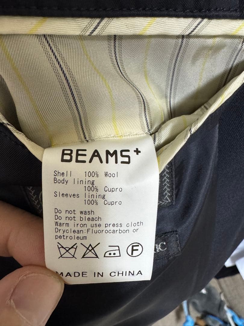 BEAMS PLUS 3B Blazer ネイビーブレザー