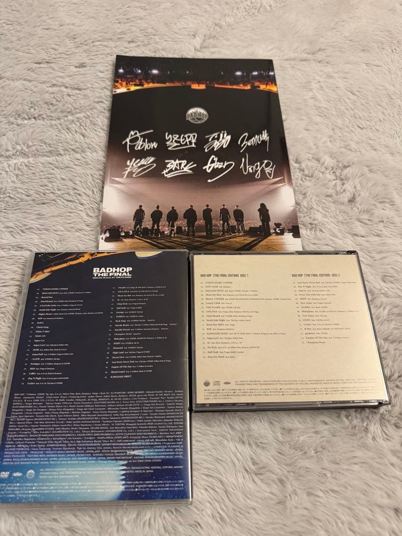 BAD HOP 東京ドーム 解散ライブCD