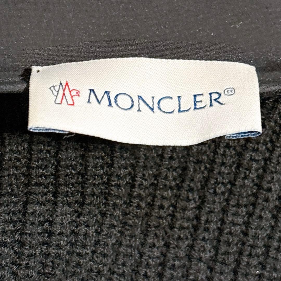 ほぼ未使用✨　モンクレール　moncler カーディガン　ダウン　ニット　L