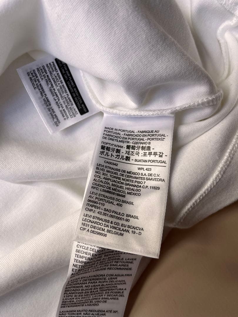 新品 未使用 LVC 復刻 70s Batwing ホワイト Tシャツ XL