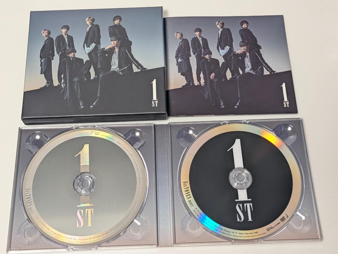 SixTONES　アルバム 1st 初回盤A/B/通常盤 3点セット