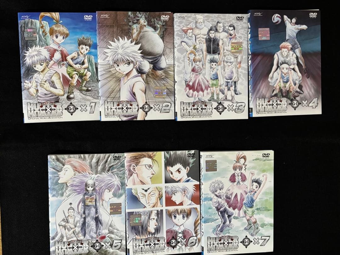 え*様 HUNTER✕HUNTER 旧DVD全28巻セット（レンタル落ち、ケース
