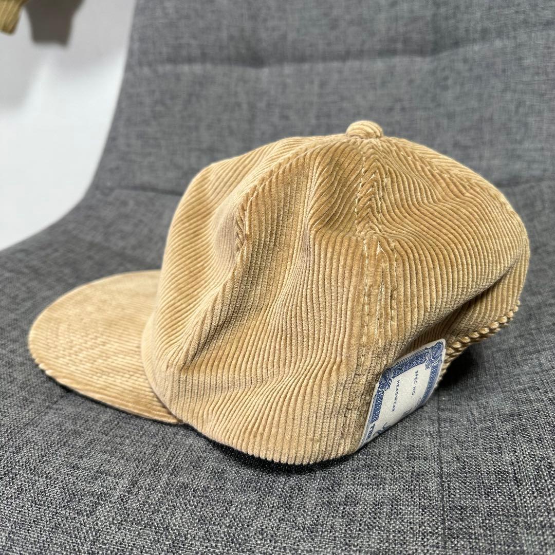 THE H.W.DOG & CO.コーデュロイトラッカーキャップ アメカジ