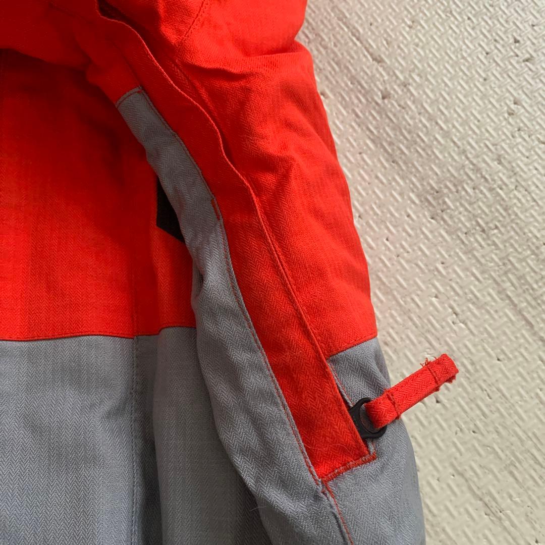 専用！ボルコム　キッズスキーウェア スノーボードウェア　赤オレンジ/グレー130
