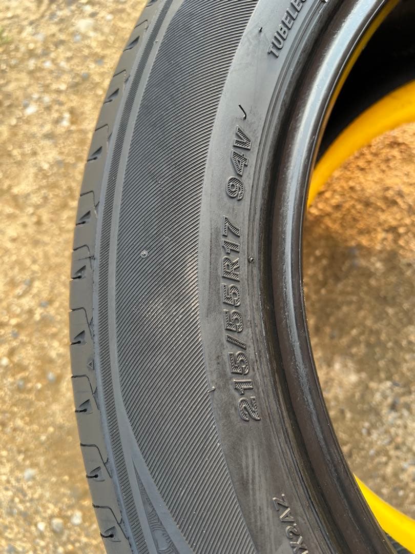 国産　2023年製　最高級　215/55R17 1本　クラウン　エスティマ