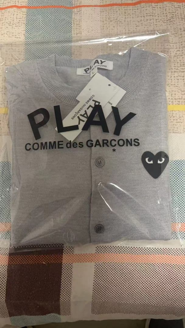 PLAY COMME des GARCONS カーディガン Lサイズ