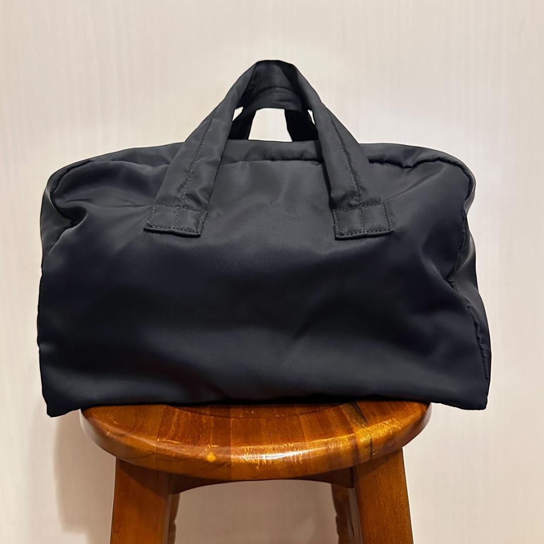 【美品】【COMME des GARCONS】ミニボストン 黒/ bg063