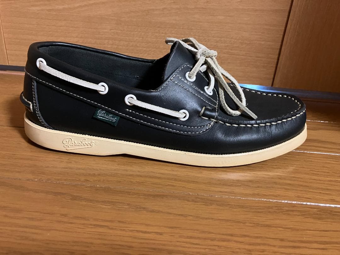 Paraboot BARTH パラブーツ バース UK6.5 ネイビー