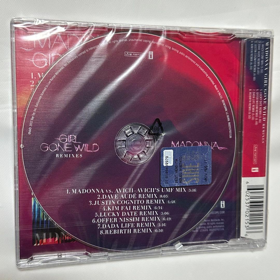 マドンナ/Girl Gone Wild (Remixes)/輸入盤シングル/CD
