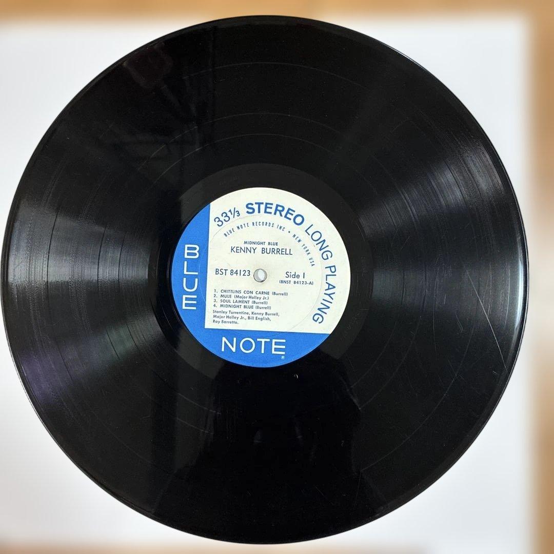 ケニーバレル 名盤 レコード ミッドナイトブルー USオリジナル盤