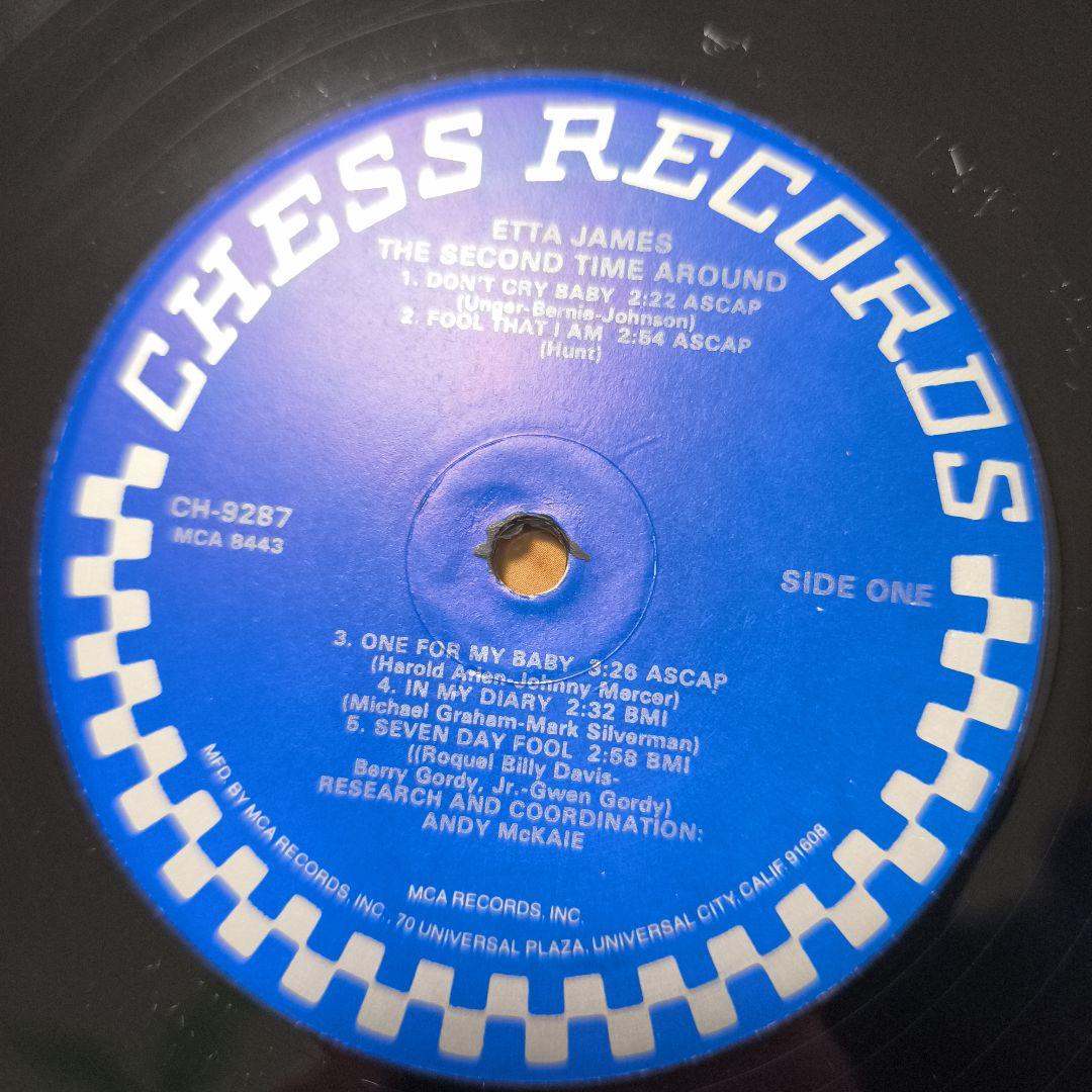 ETTA JAMES/エタ・ジェイムズ　LPレコード R＆B