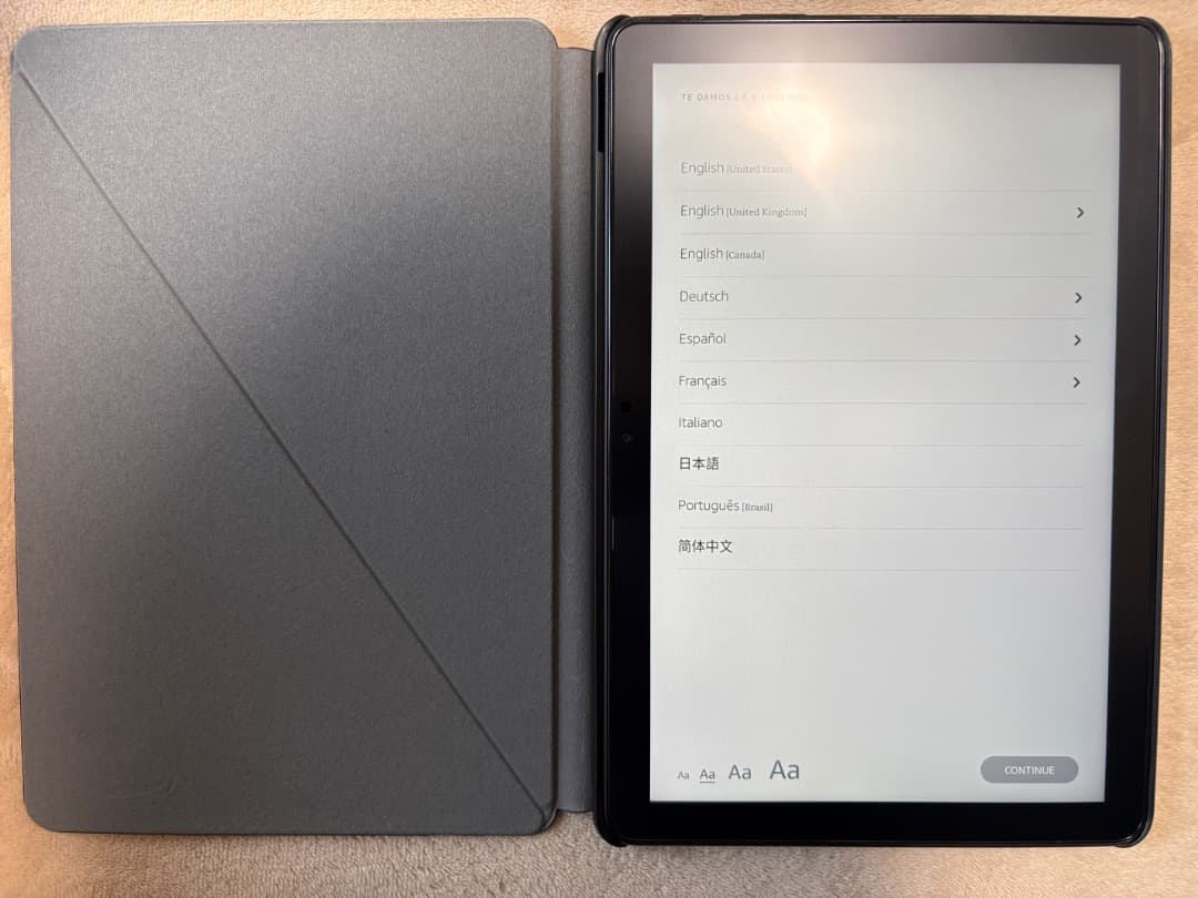 Amazon Fire HD 10 13世代, 純正ケース, 反射防止フィルム