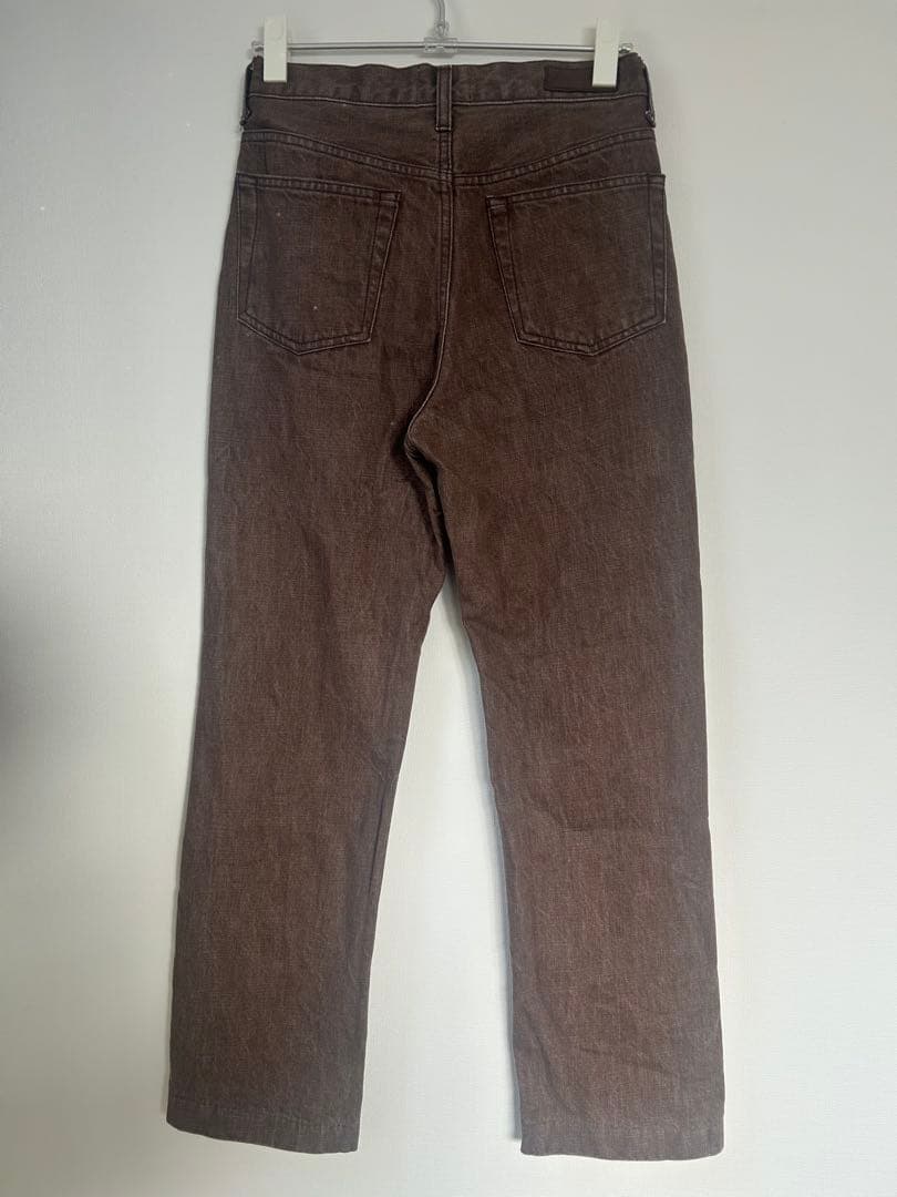 SHISHIKUI / BASIC JEANS BROWN 25インチ