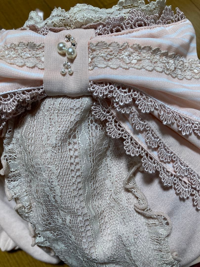 axes femme ビッグリボンキャミソール♡ピンク♡ビジュー♡