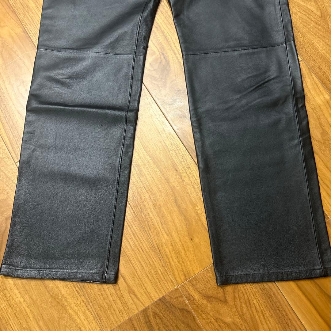 COMME CA ISM コムサイズム レザーパンツ 革パンツ