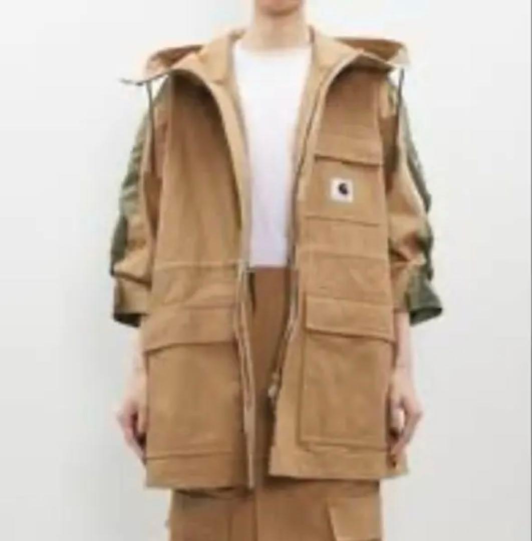 最終お値下げ　美品　2024 sacai×Carhartt コート　サイズ2