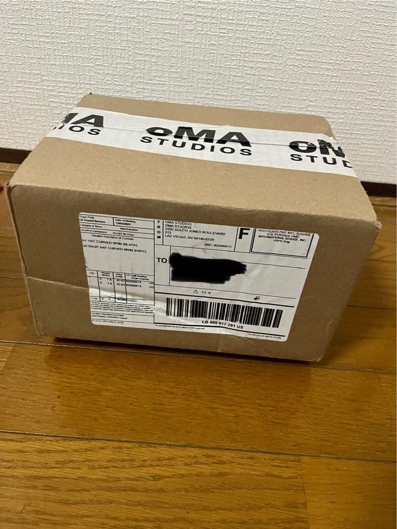 【新品未使用❗️】 oMA studios キャップ USA ブラック