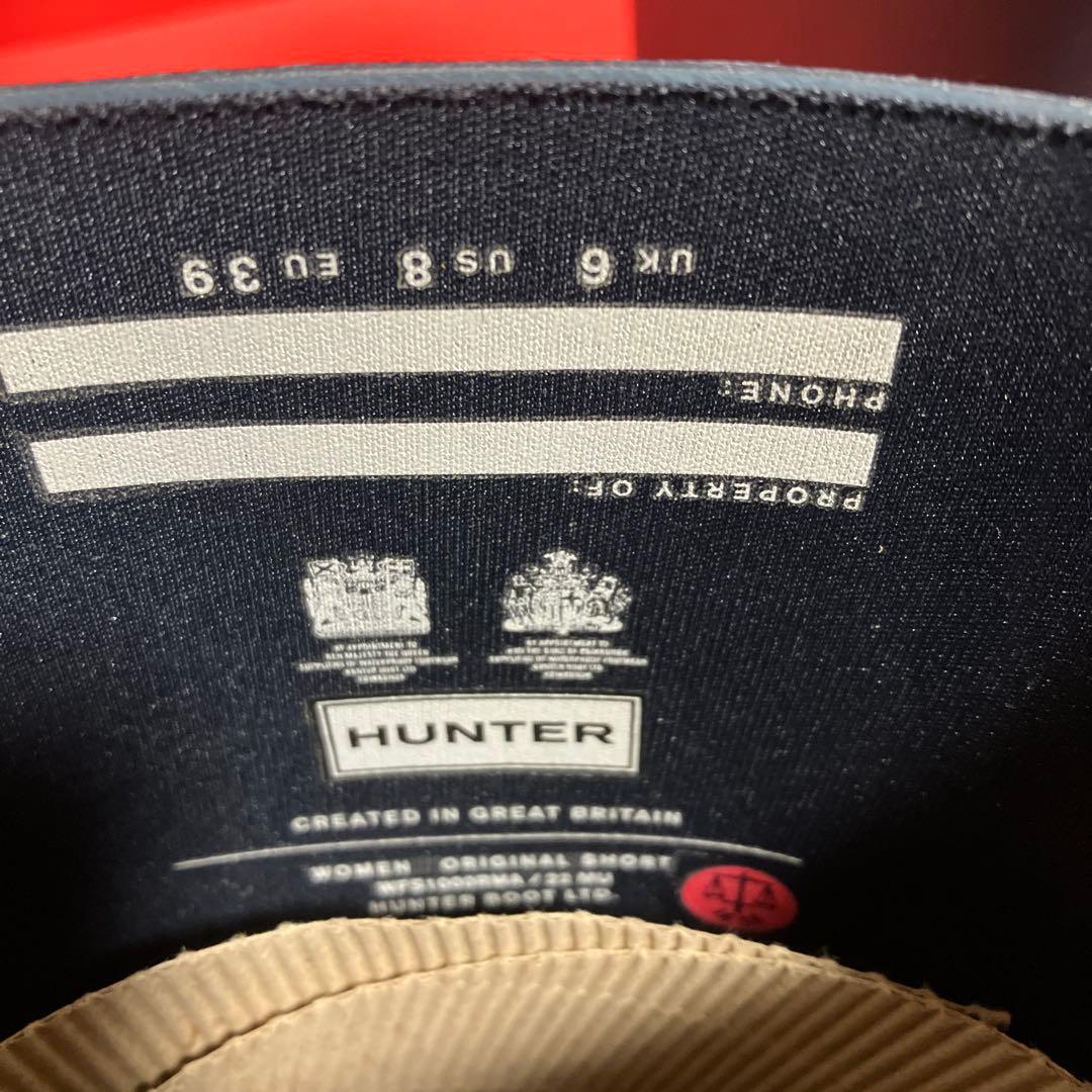 HUNTER 長靴 UK 6 / US 8 / EU 39