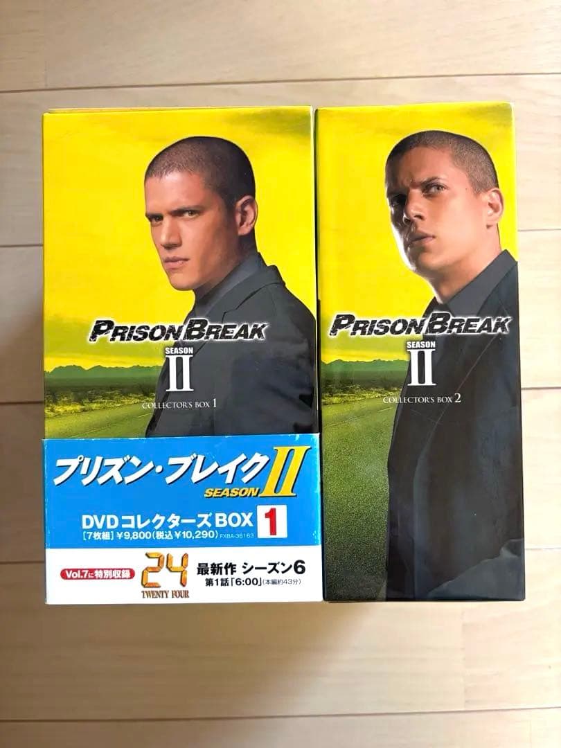 プリズンブレイクDVD(BOX)全巻7BOXとファイナルブレイク付きセット