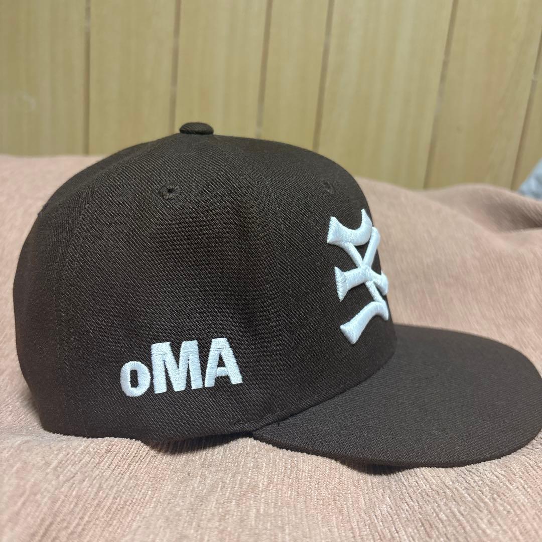 【早い者勝ち】oMA studios キャップ　NY ブラウン