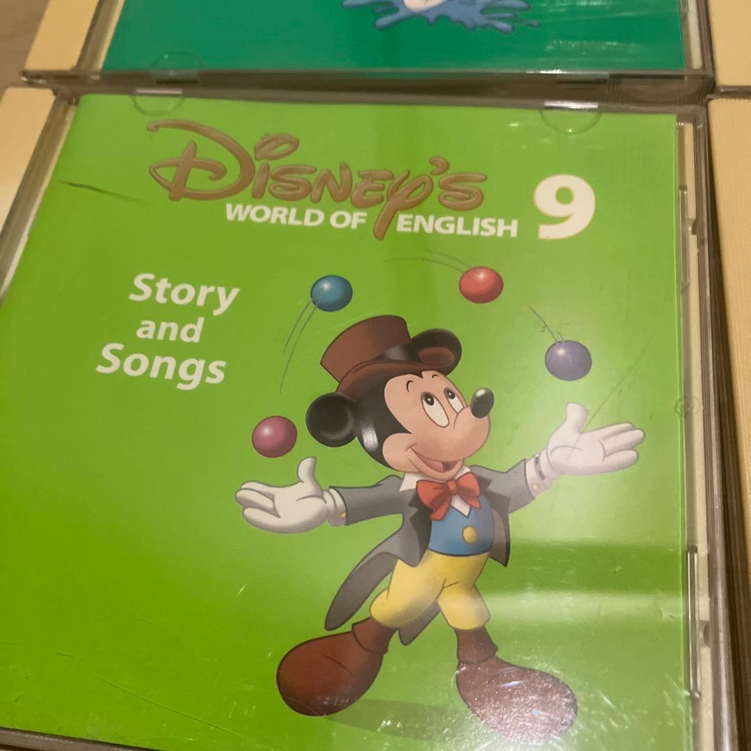 Disney WORLD OF ENGLISH DVD cd セット