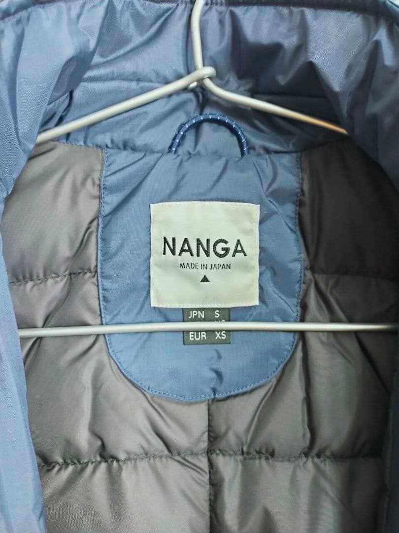 NANGA ダウンコート ネイビー Sサイズ