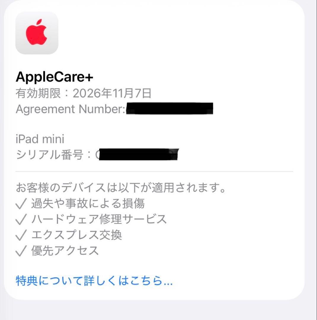 【美品】iPad mini 第7世代(A17pro) 256GB スペースグレー